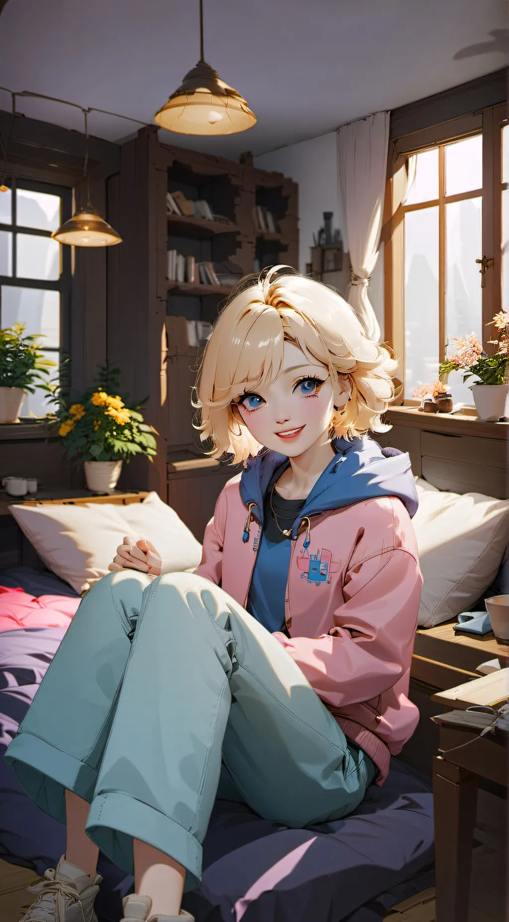 ai character: Katrina  background