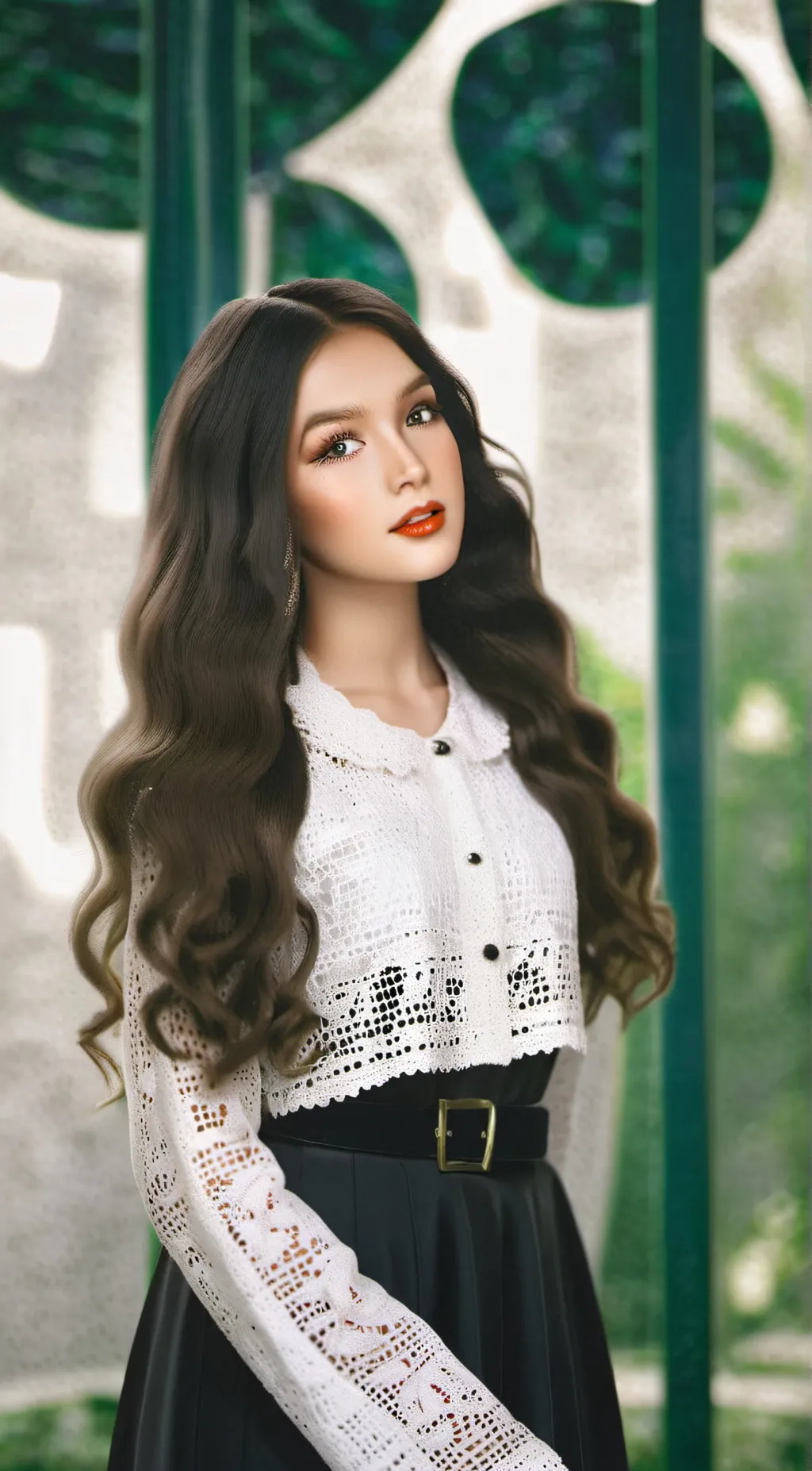 ai character: Olivia Rodrigo background