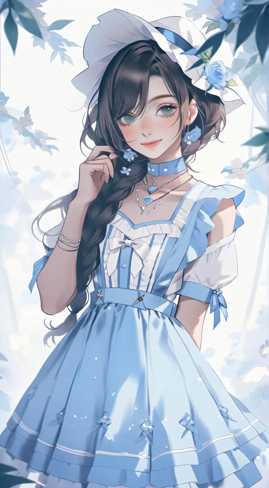 ai character: lilly background