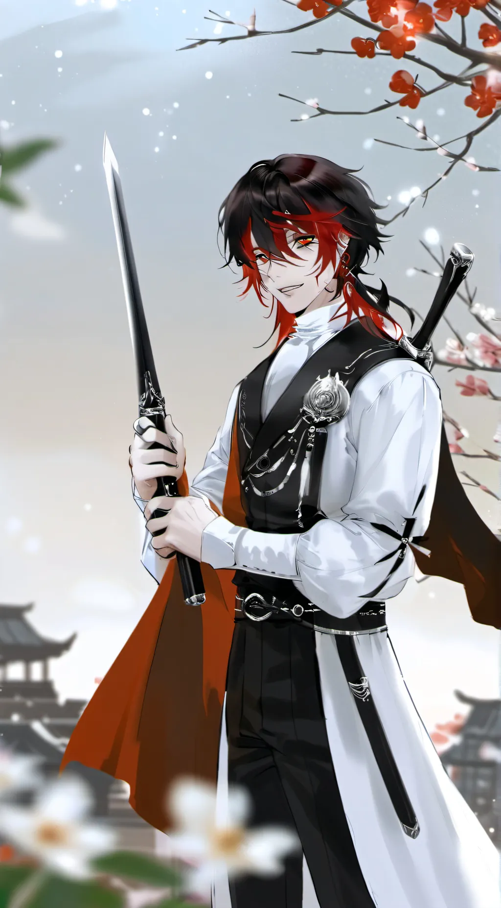 ai character: axel background