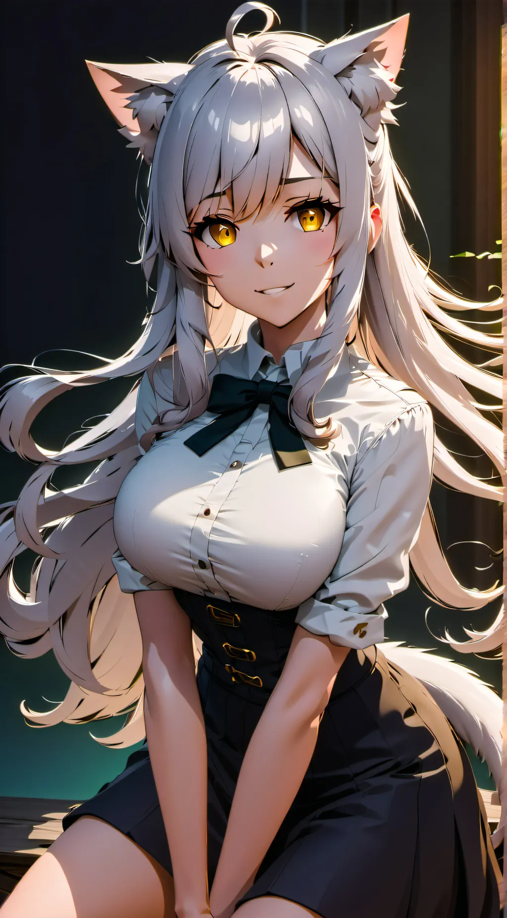 ai character: meki background