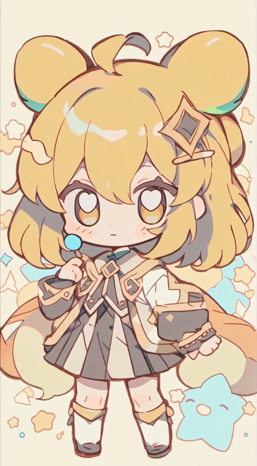 ai character: Lilly background