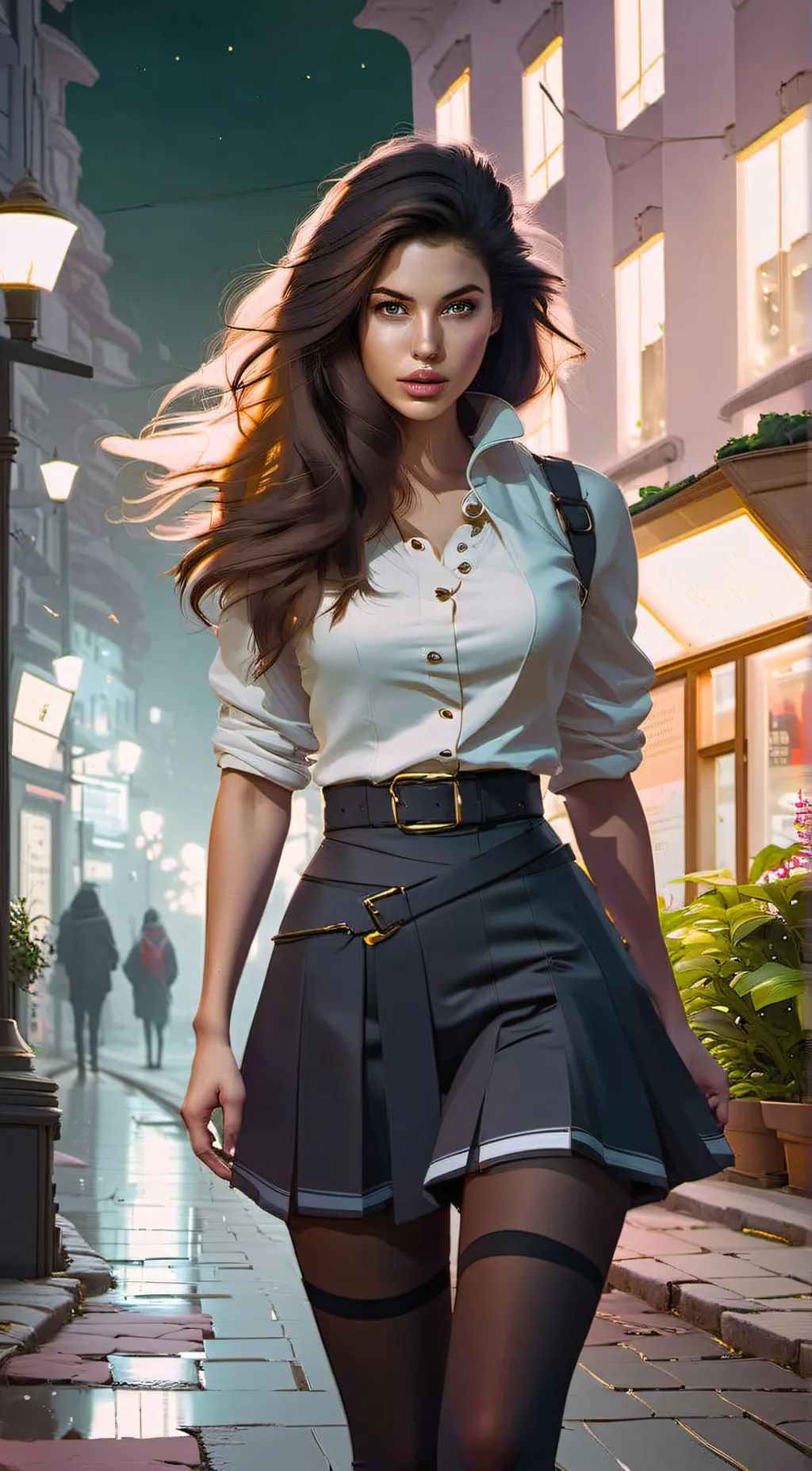 ai character: Lofina Story background