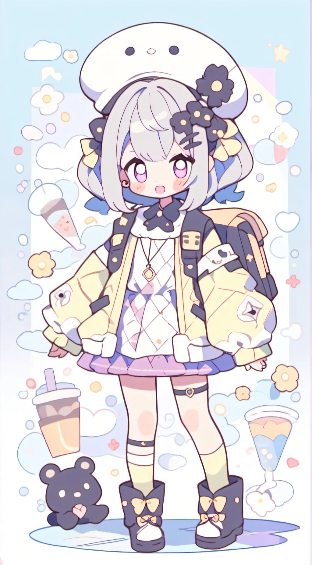 ai character: Mia background