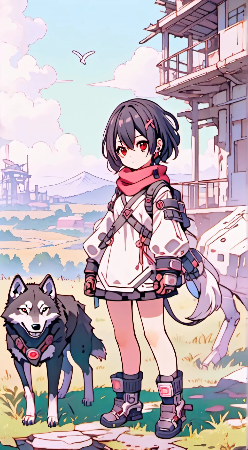 ai character: Amanda background