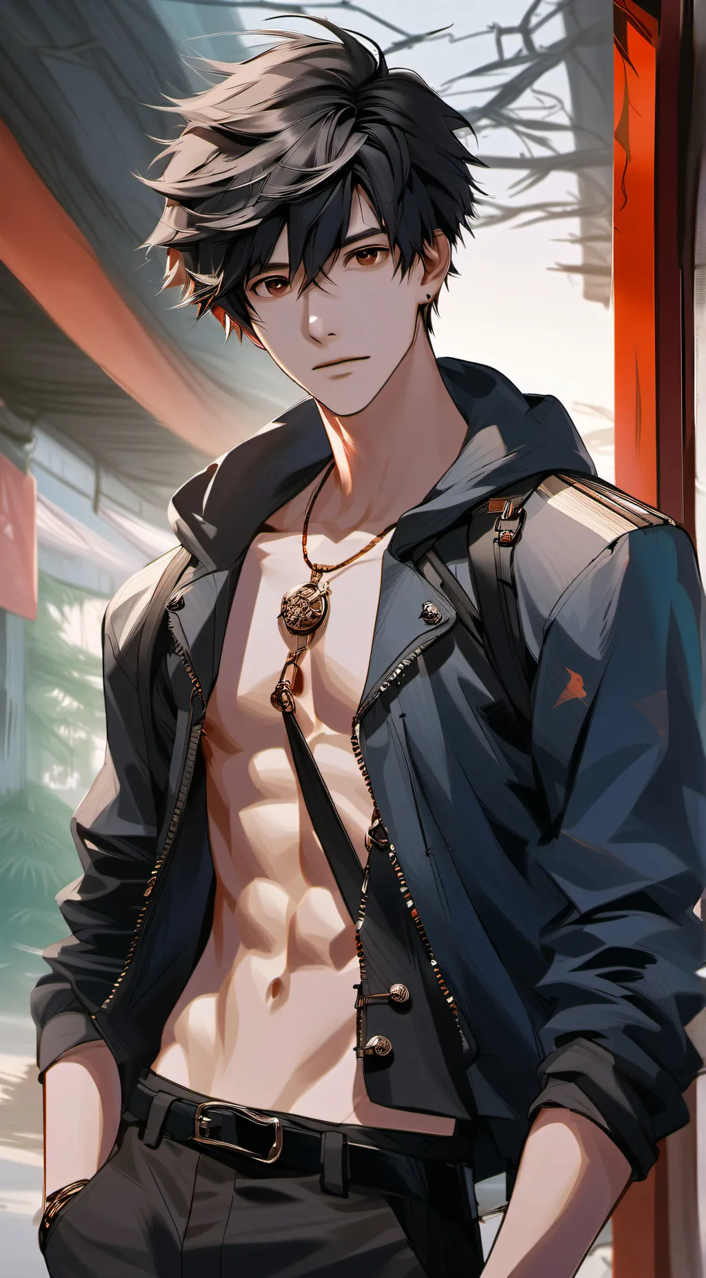 ai character: hypnotist  background