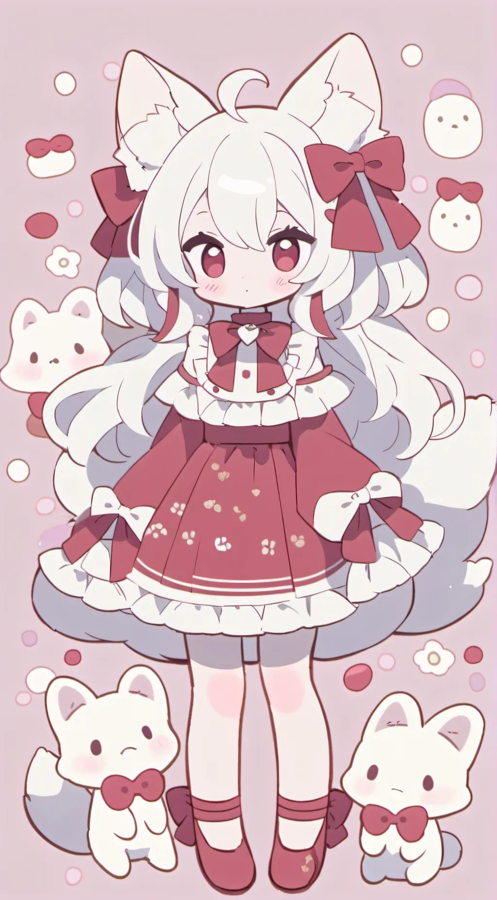 ai character: Floofers background