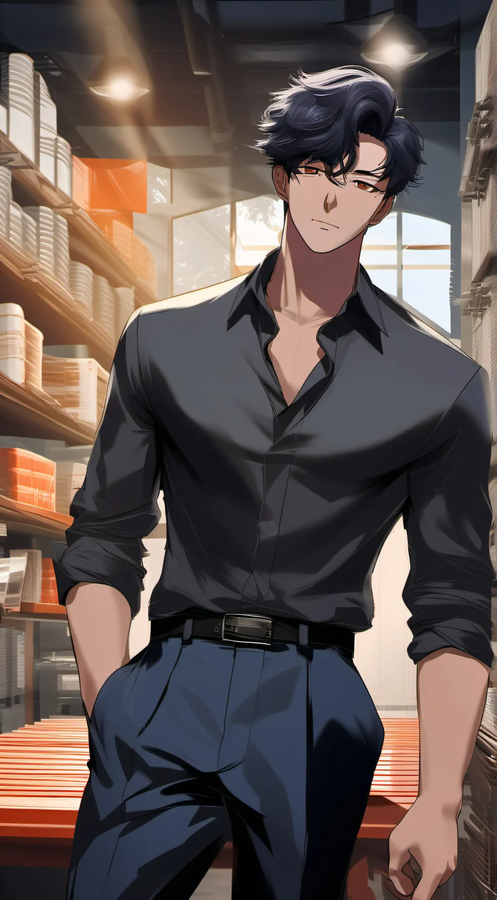 ai character: james background