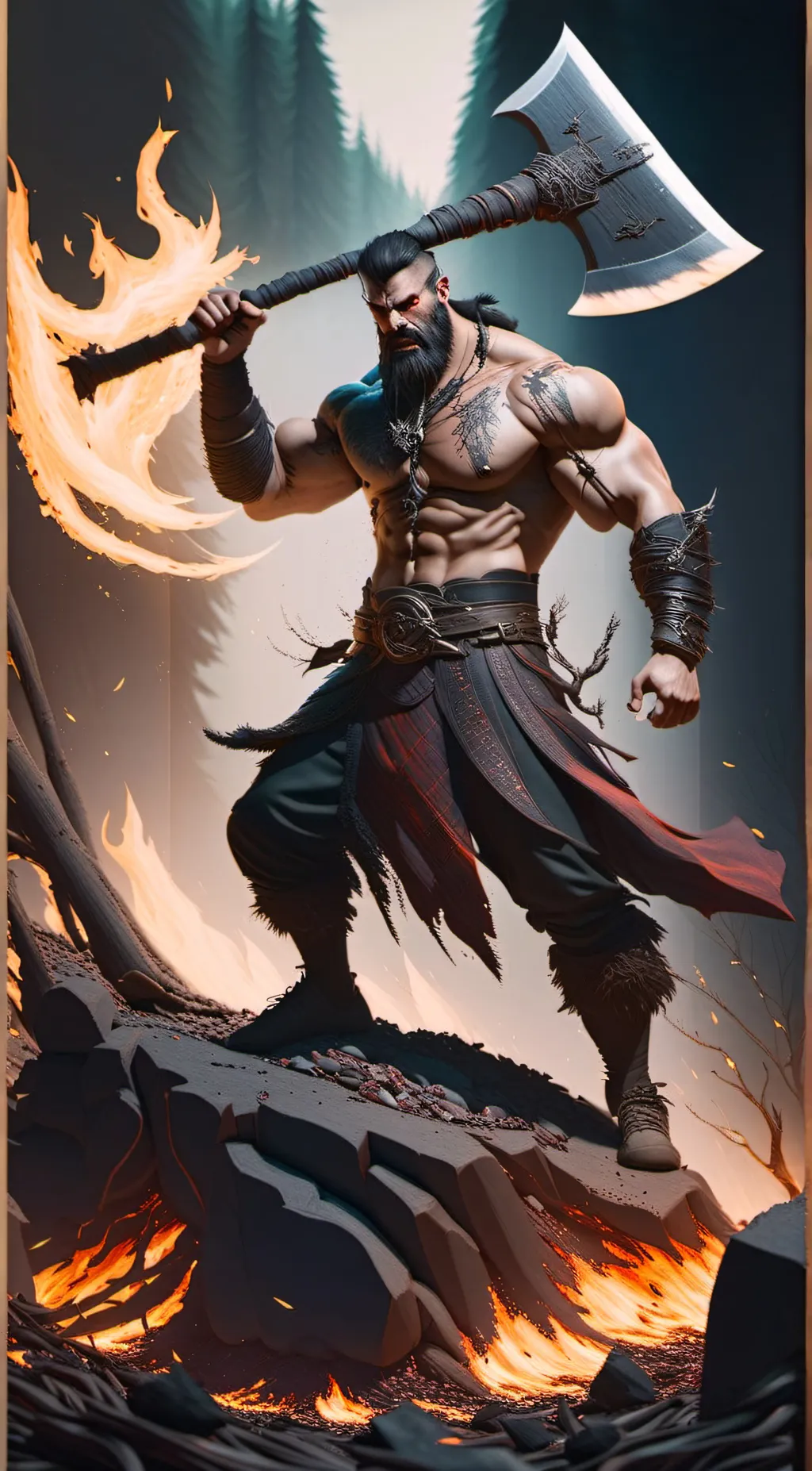 ai character: Gabriel background