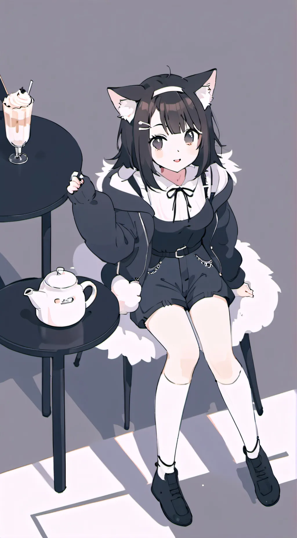 ai character: Eva♡ background