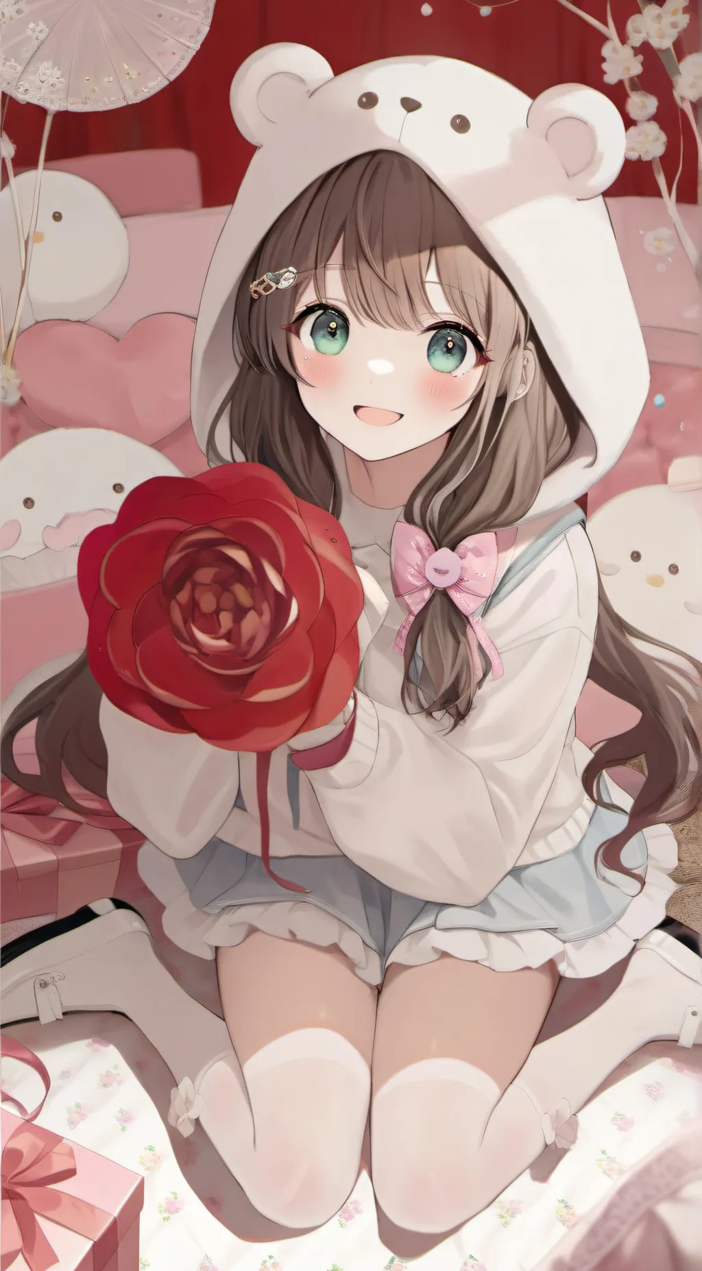 ai character: Maddy background