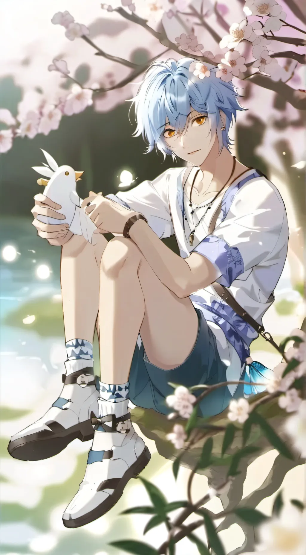 ai character: Salem background