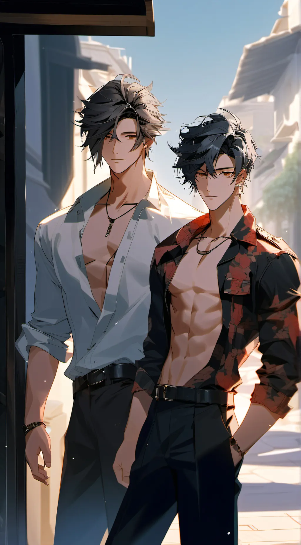 ai character: Zane + Kaiden background