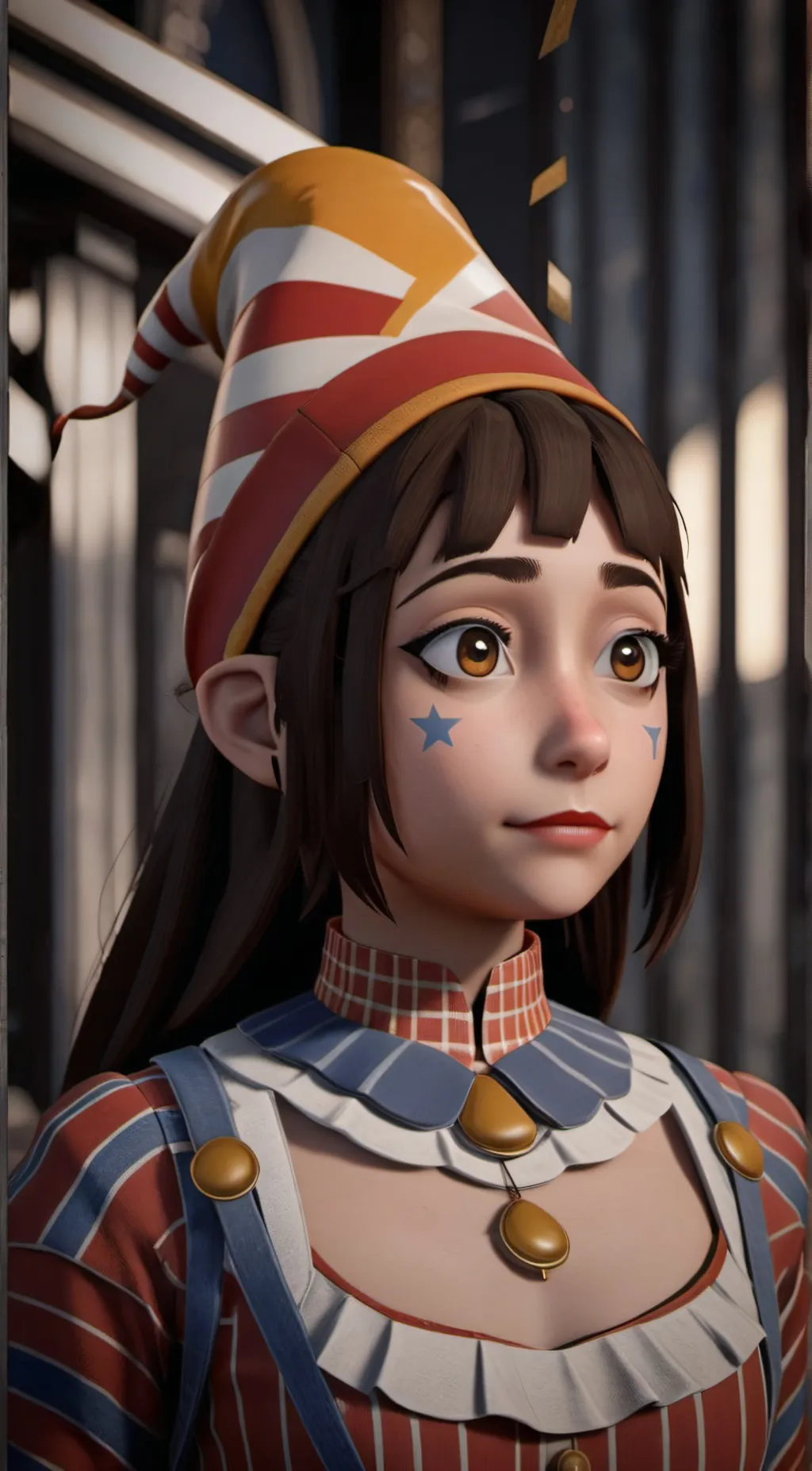 ai character: Pomni background