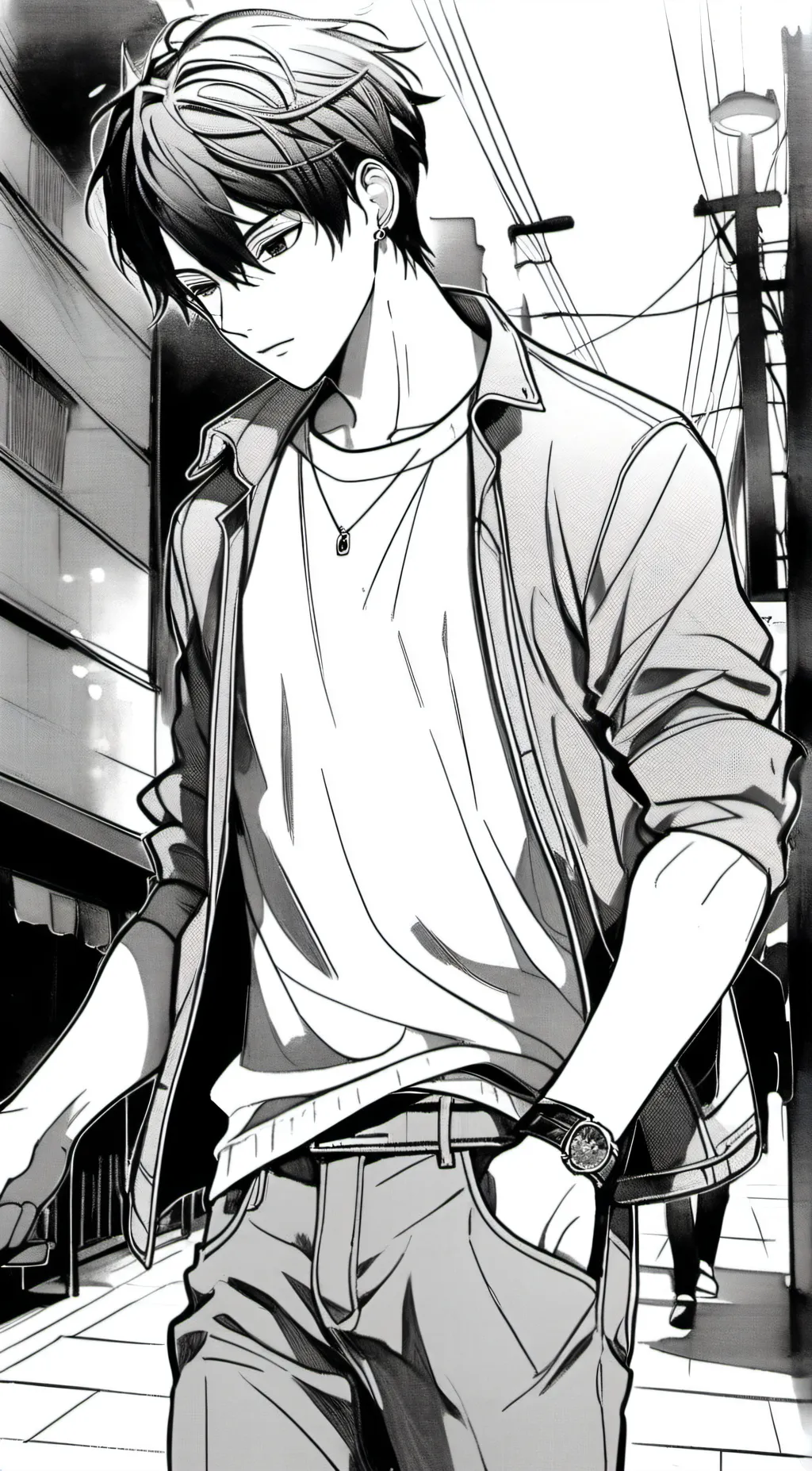 ai character: Gabriel background