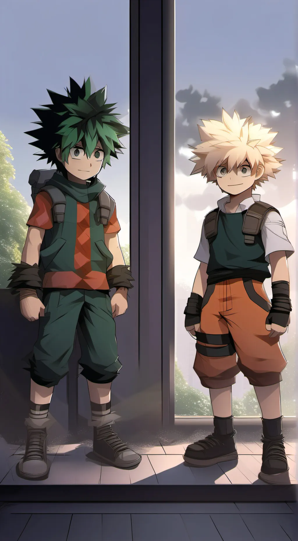 Talkie AI - Chat with Deku and bakugo
