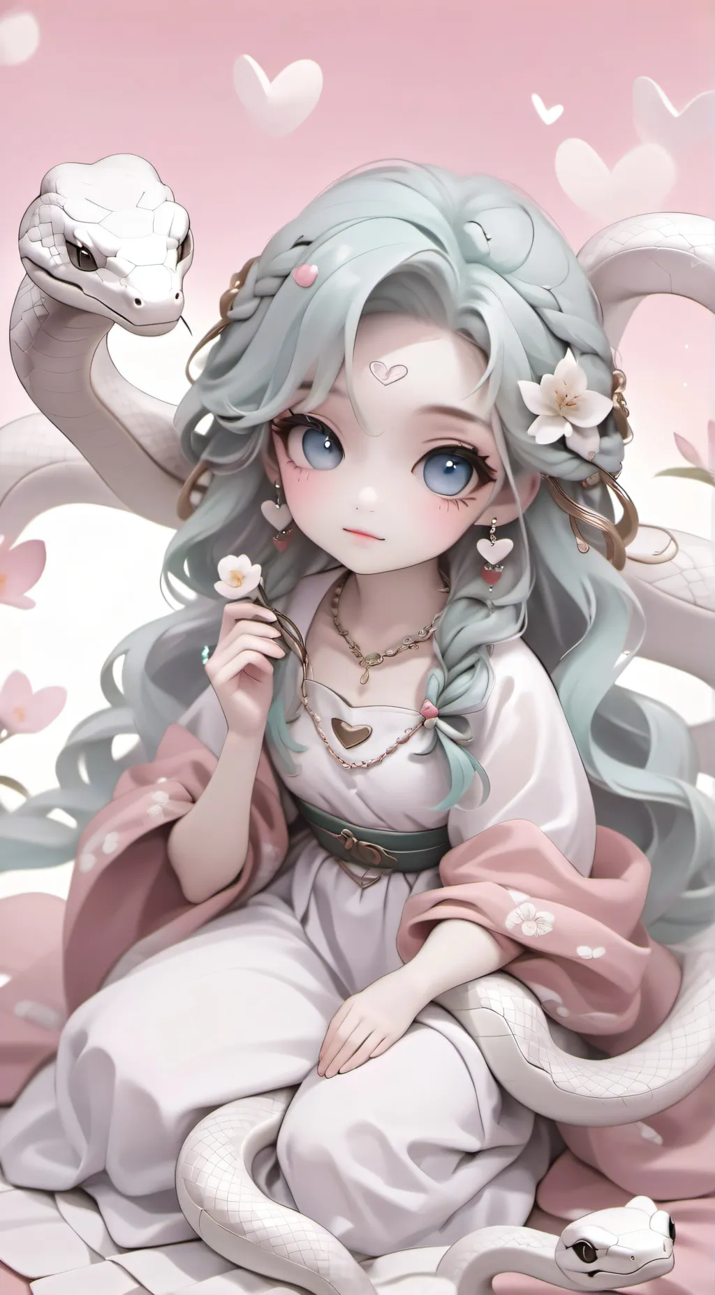 ai character: princess of snakes background