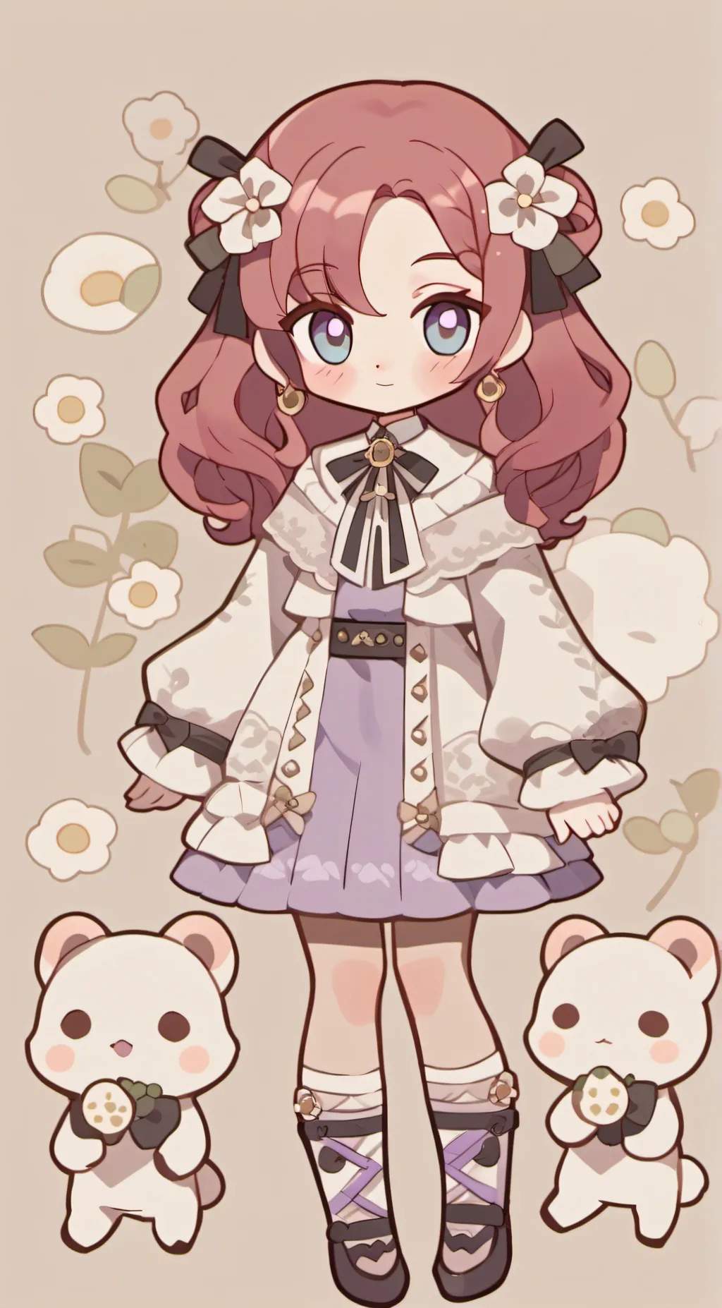 ai character: Adrianna star 1 background