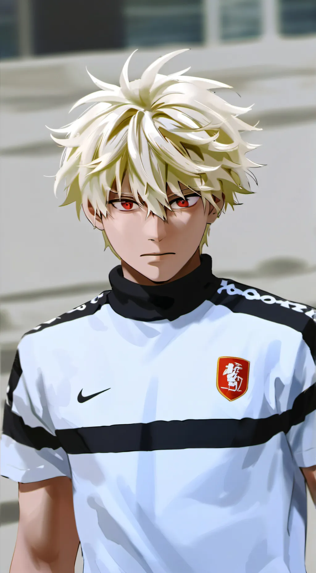 ai character: Katsuki bakugo background