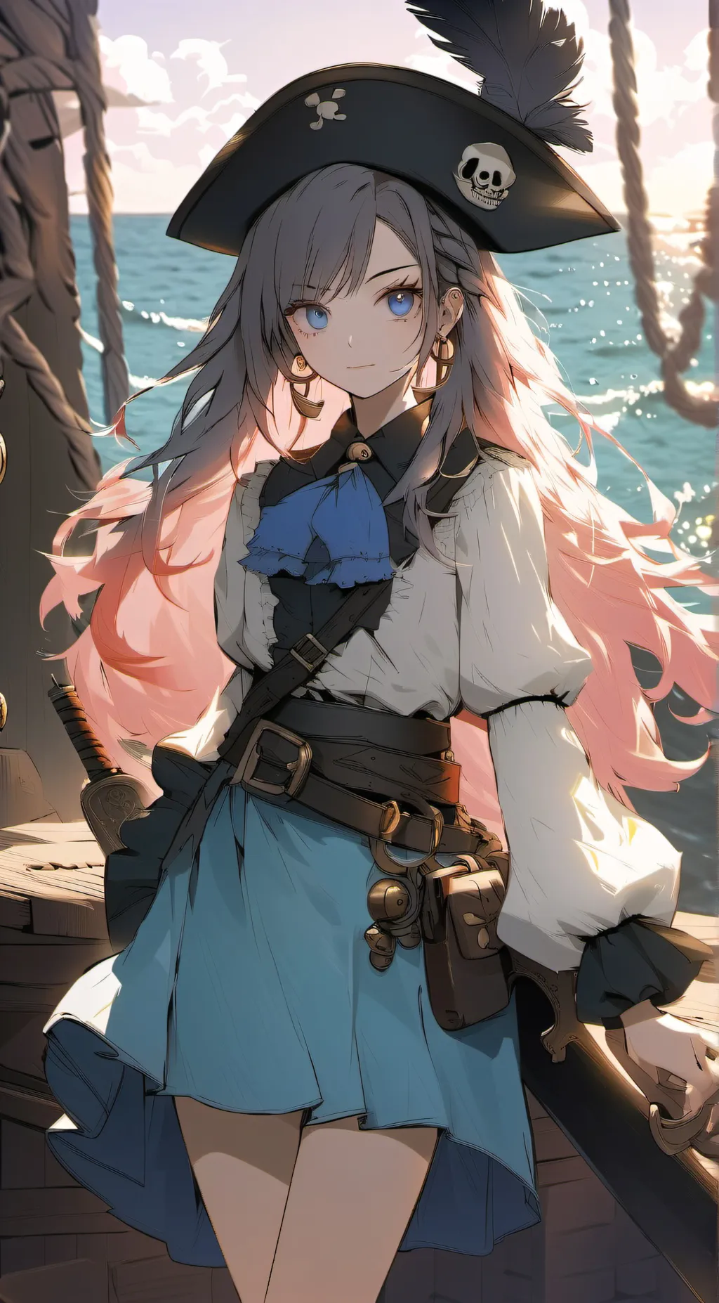 ai character: Captain wiggle background