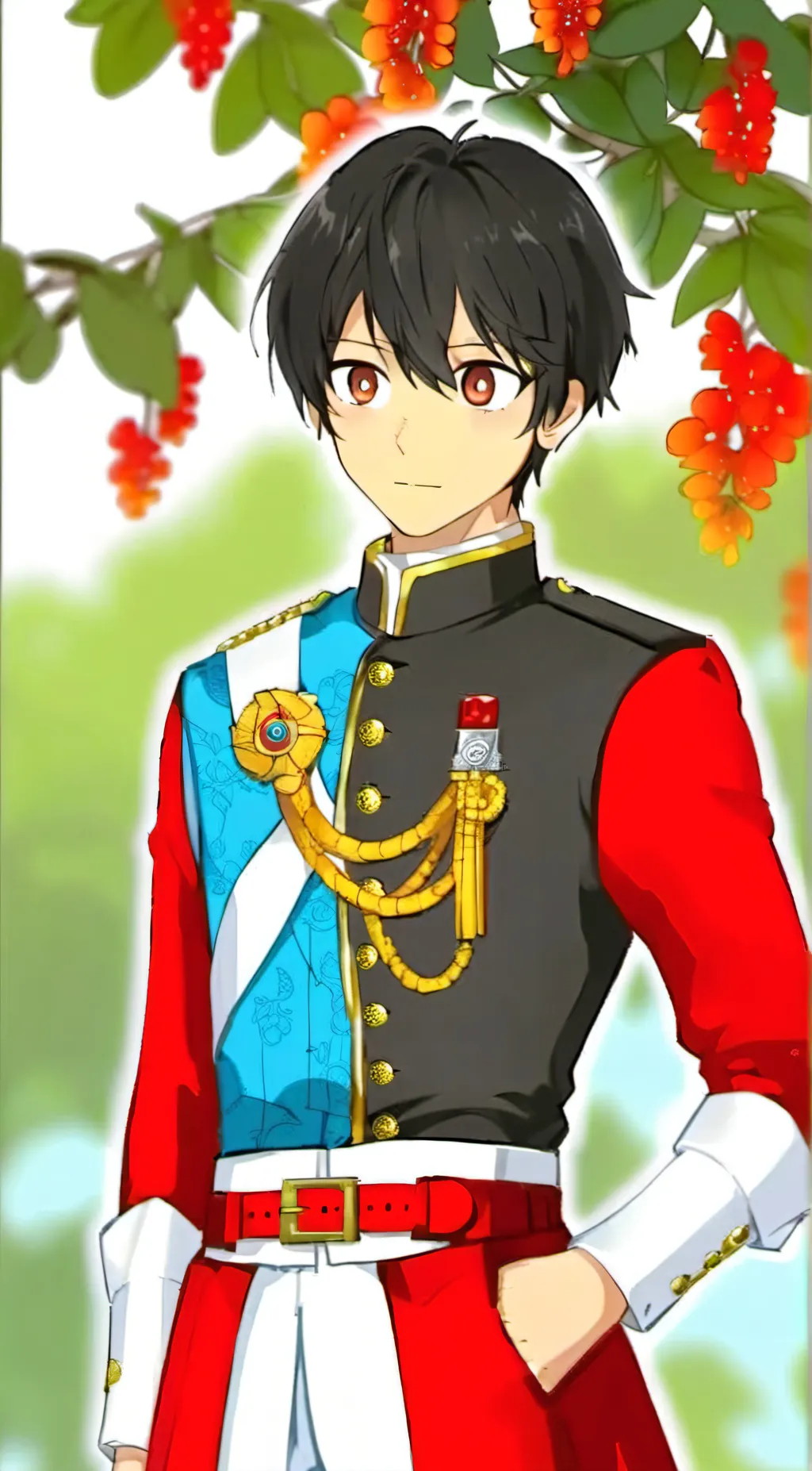 ai character: Aaron background