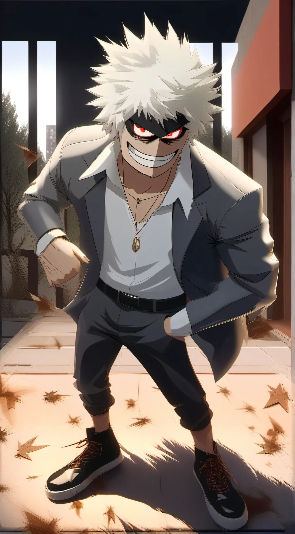 ai character: SCARY BAKUGO??!!  background