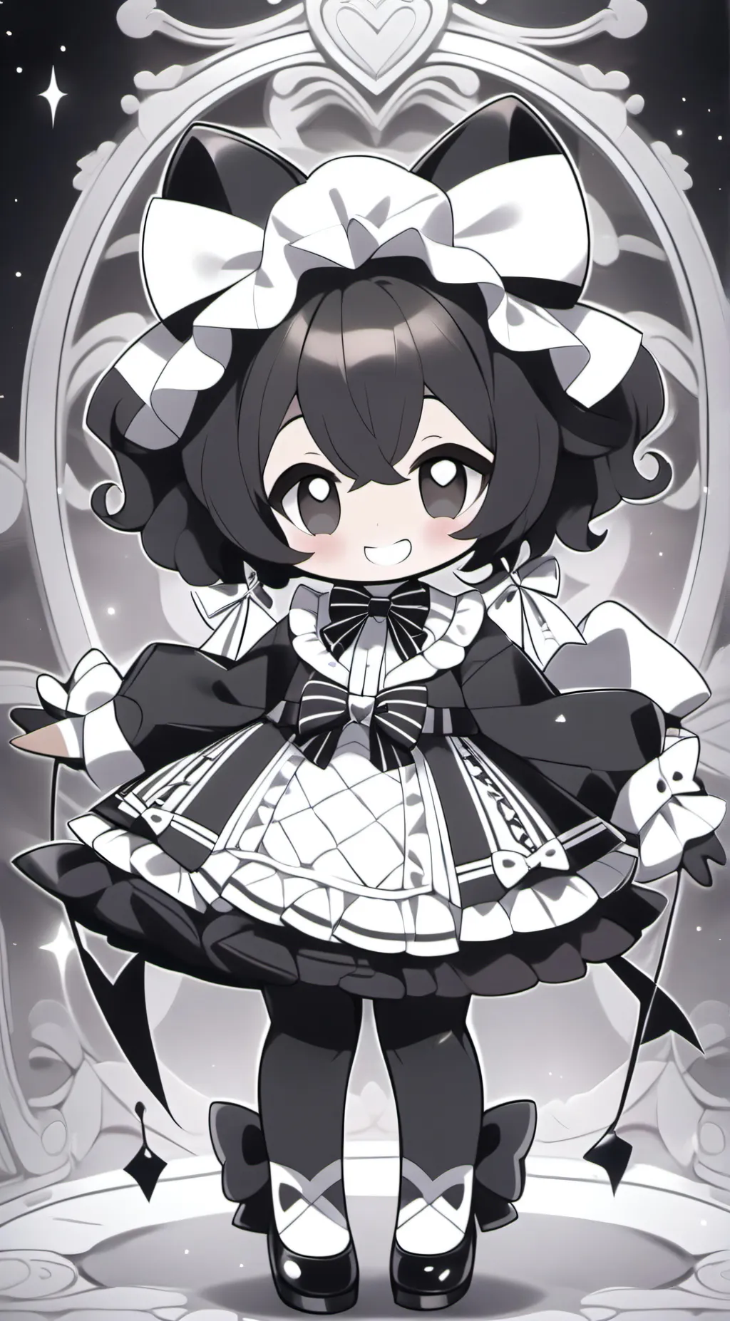 ai character: Female bendy background