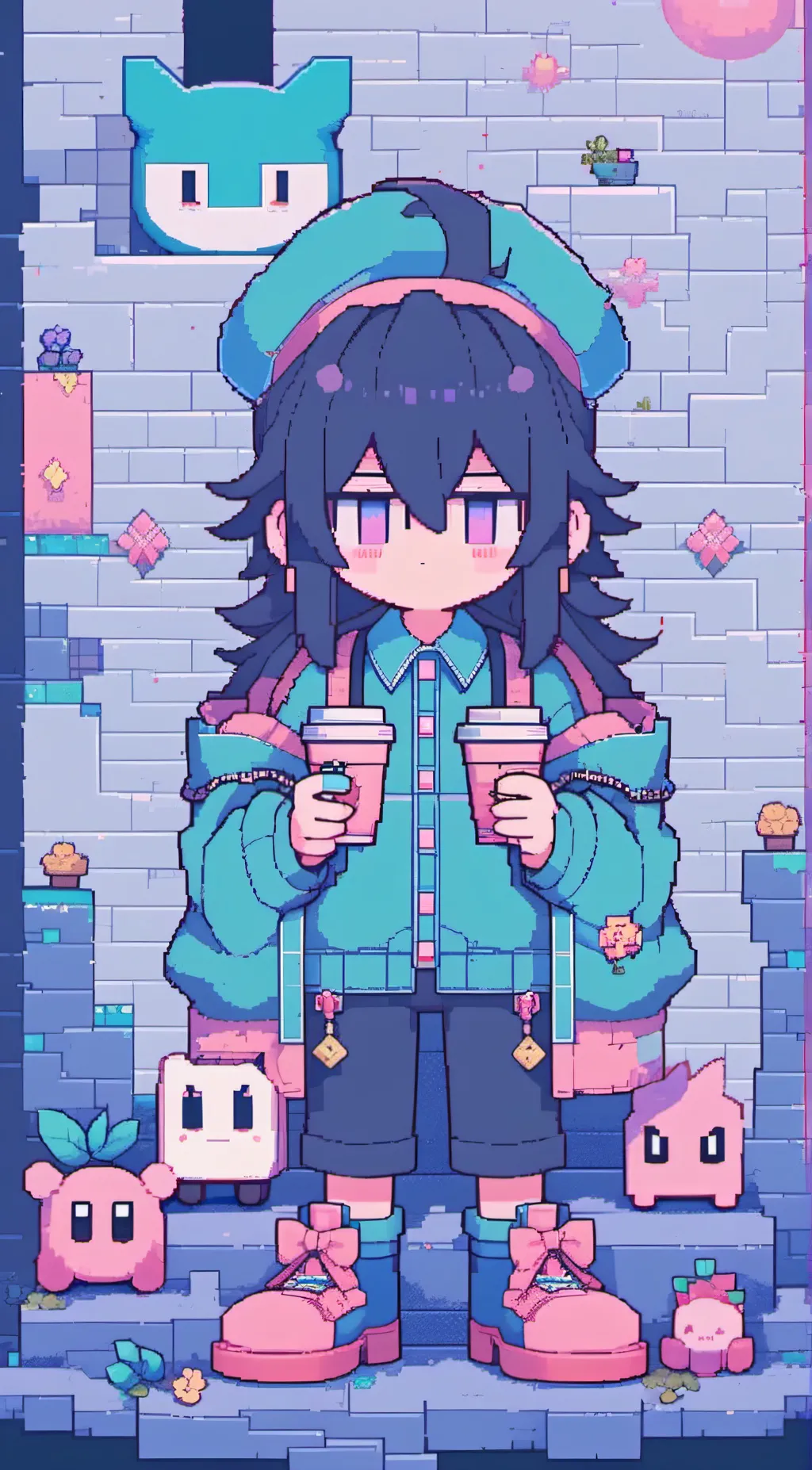 ai character: ??? background