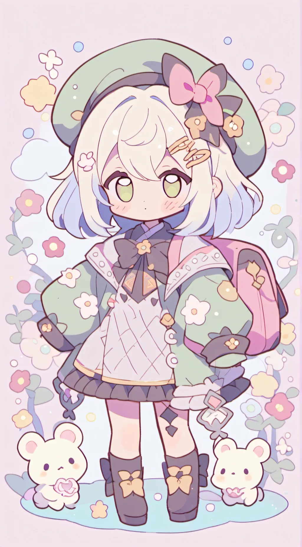 ai character: semi background