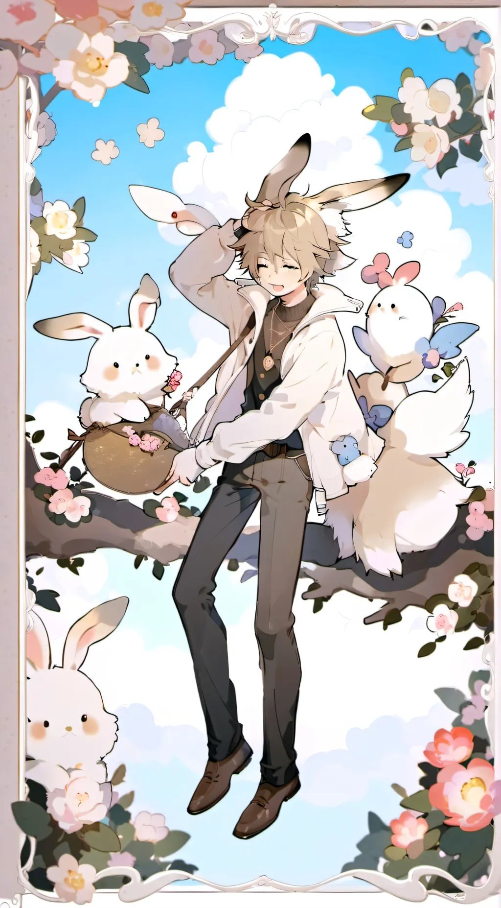 ai character: buvvy *grown* background