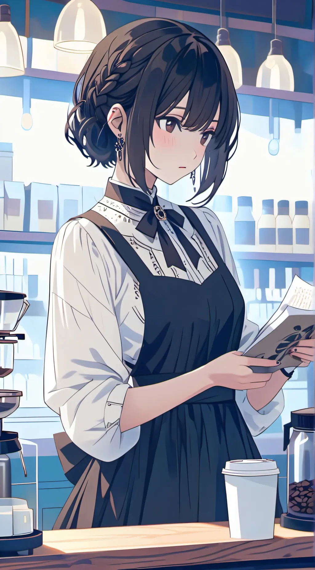 ai character: Vivi background