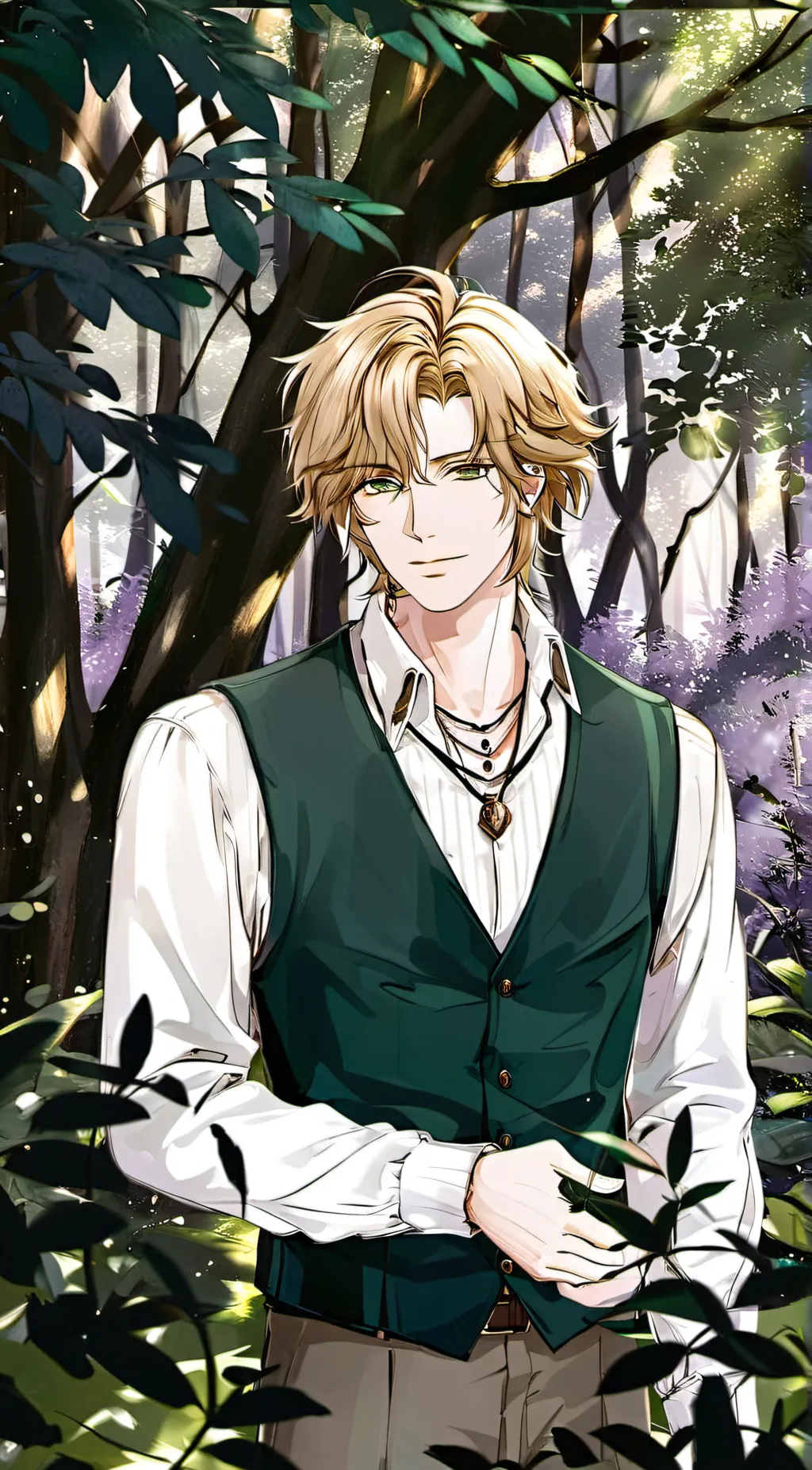 ai character: Vincent background