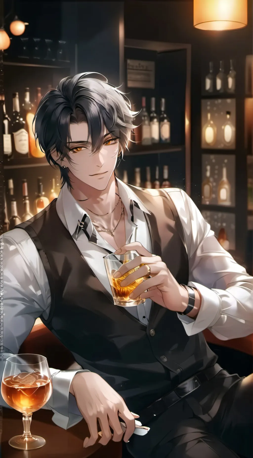 ai character: Zeke  background