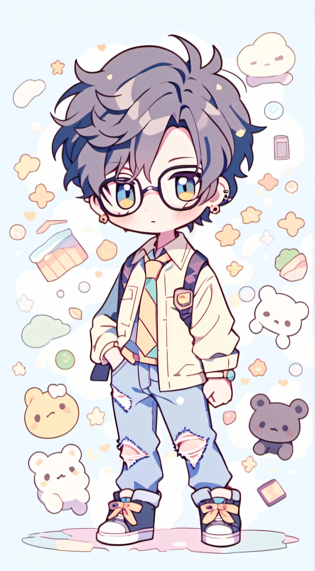 ai character: luke background