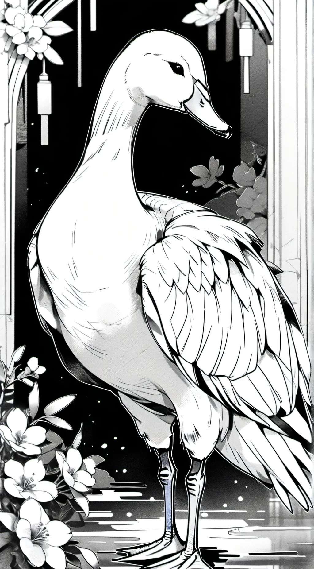 ai character: Quackers background