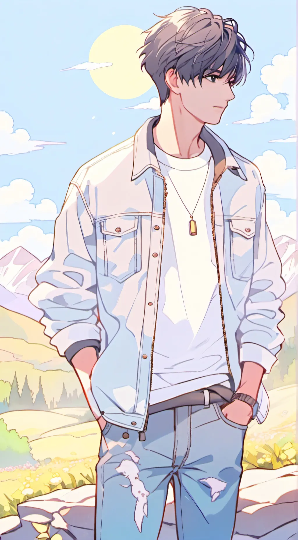 ai character: Kyle background