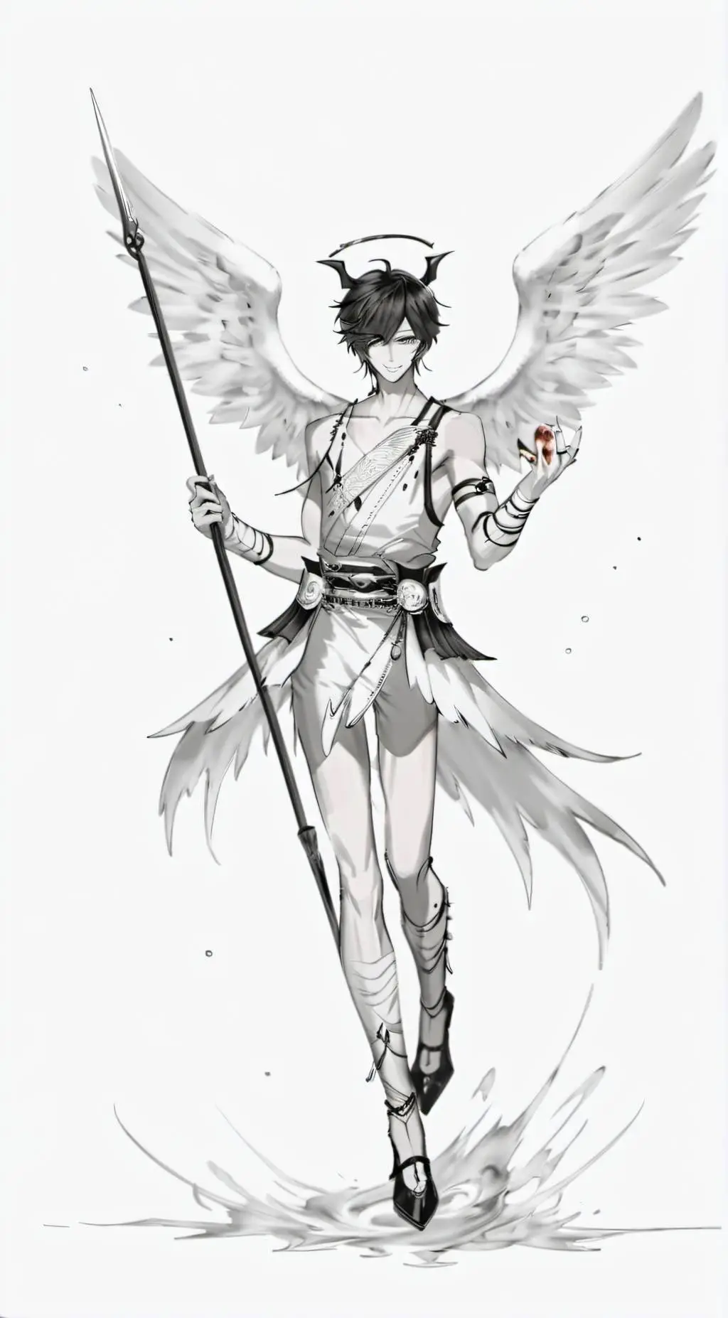 ai character: ⚧Auor⚧ background