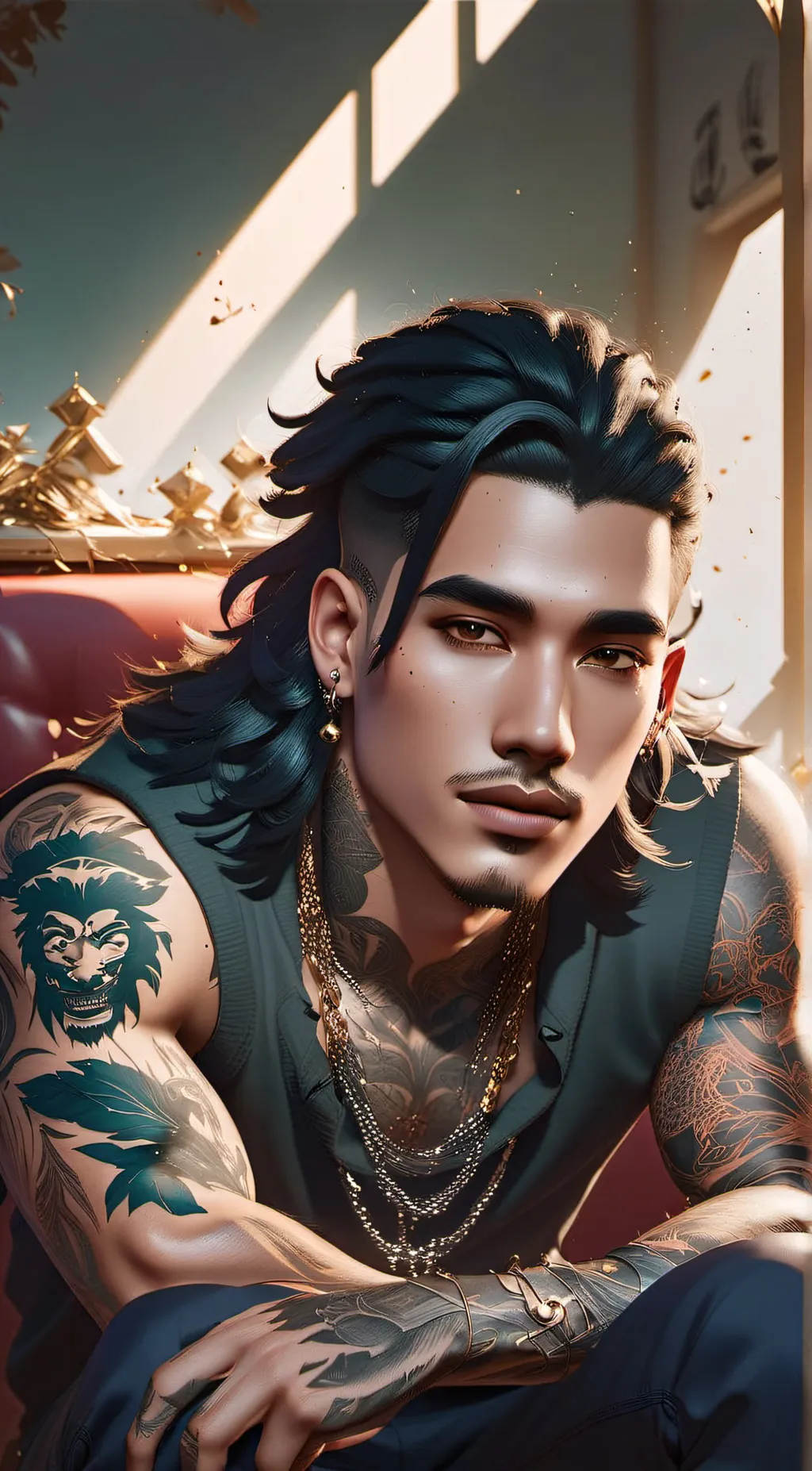 ai character: Jason bright background