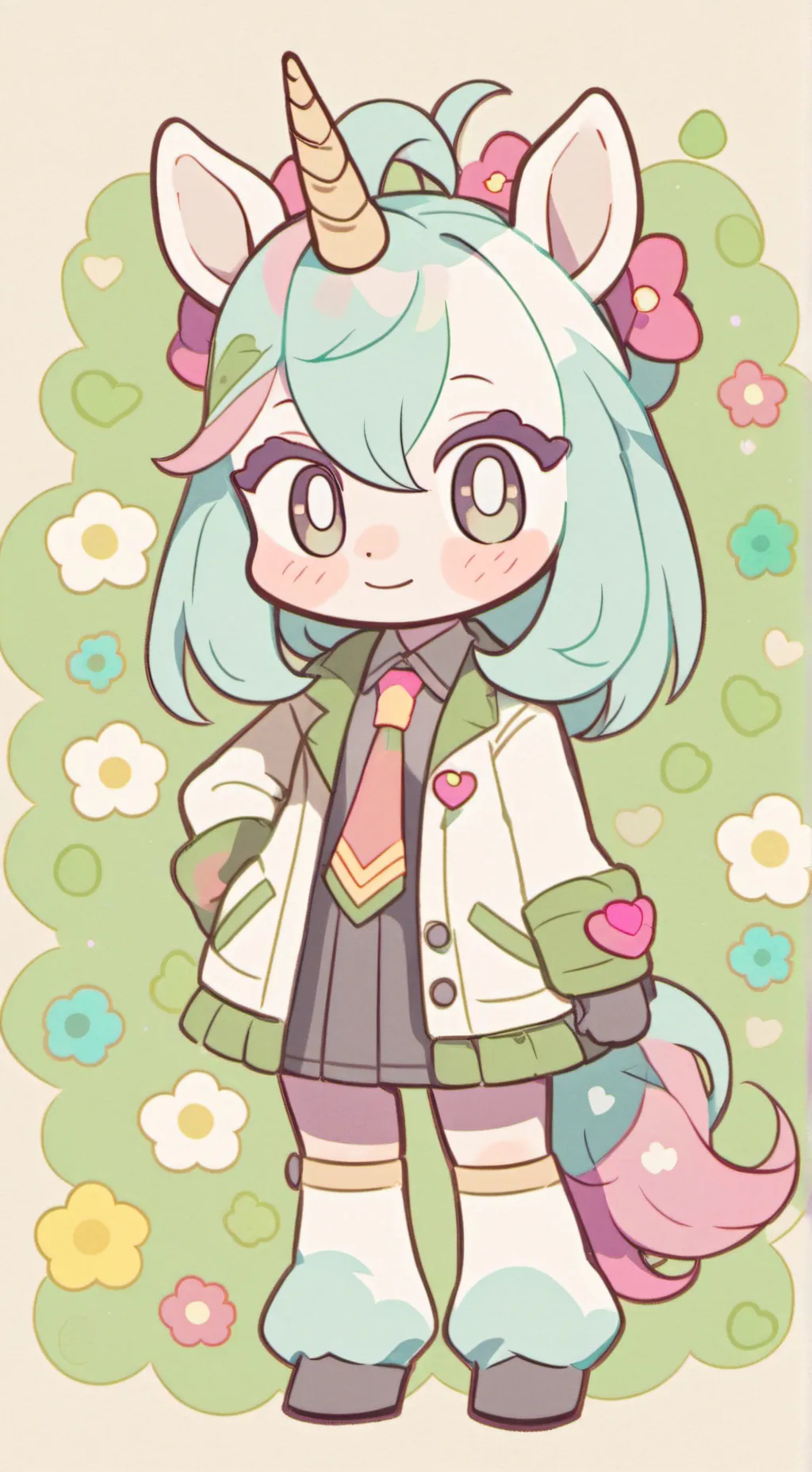 ai character: ✿CraftyCorn✿ background