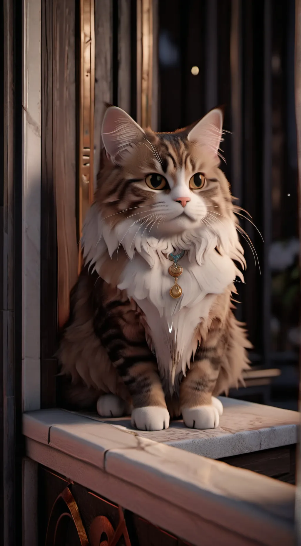 ai character: ur cat(im sorry) background