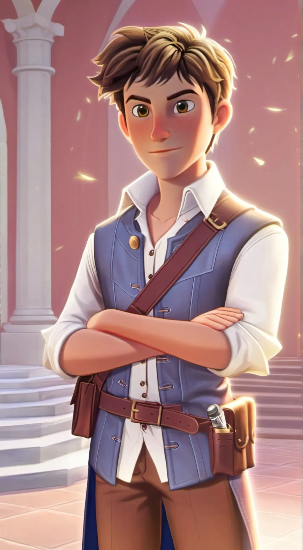 ai character: Fearless background