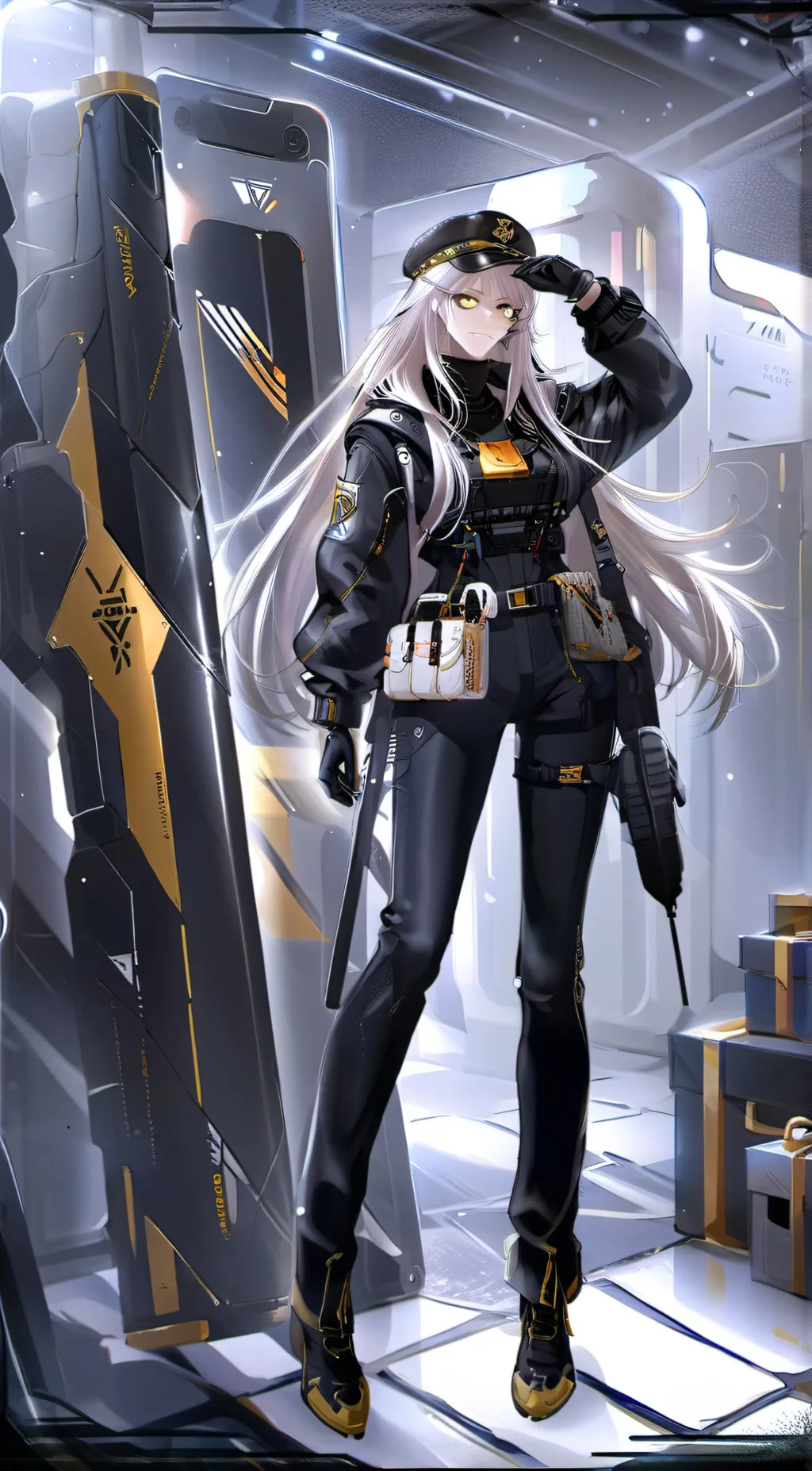 ai character: Scp guard  background