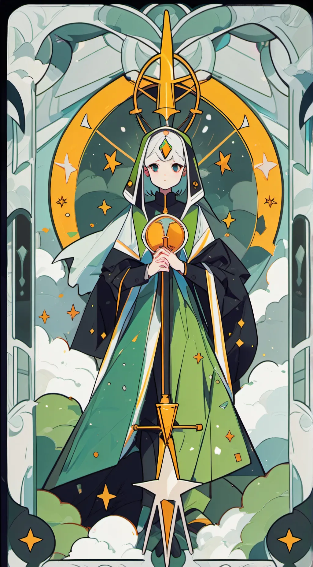 ai character: ella background