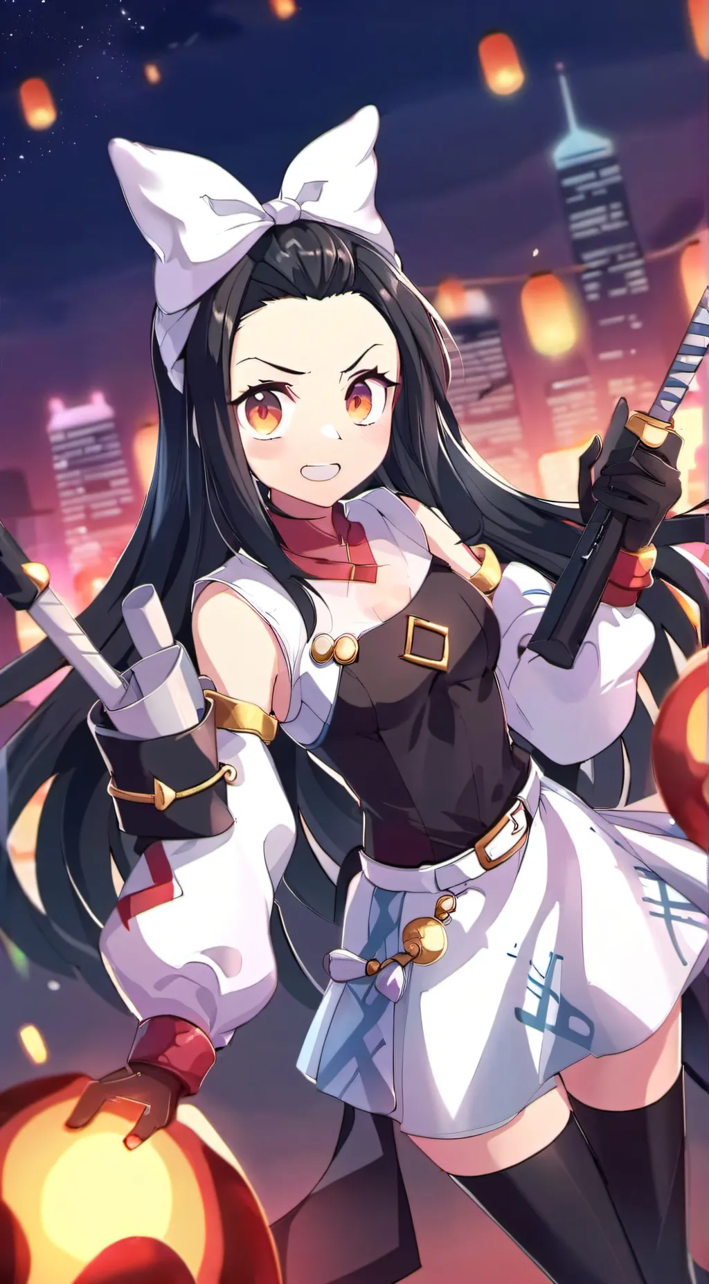 ai character: nezoku background