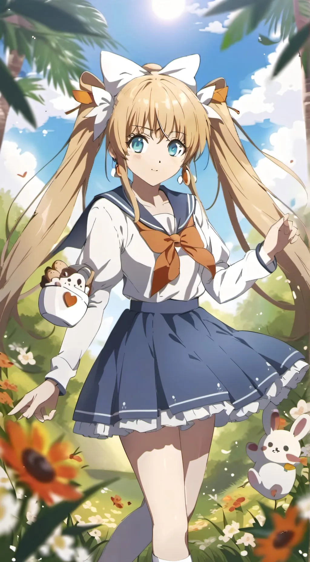 ai character: minako aino  background