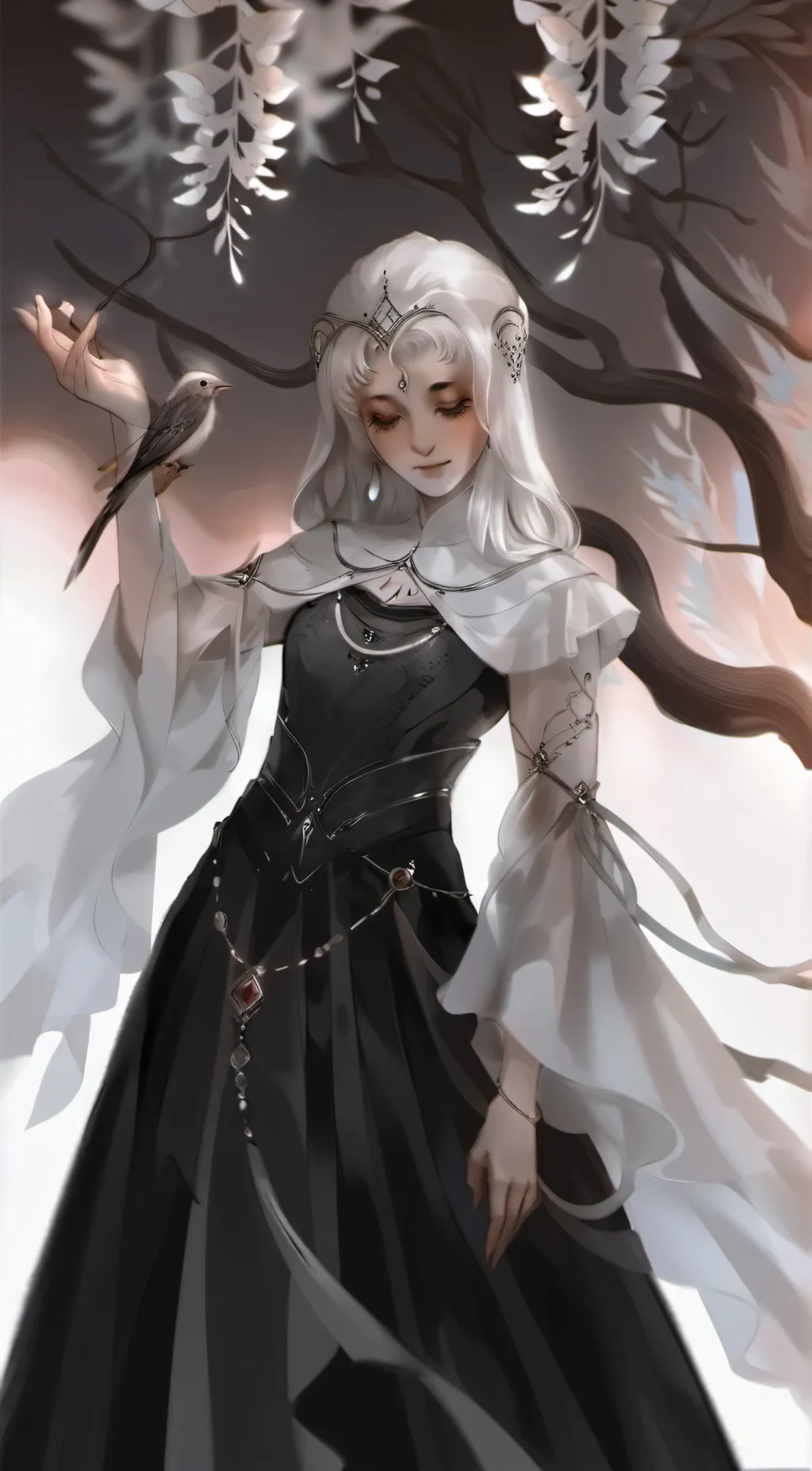 ai character: Olivia Goddness background