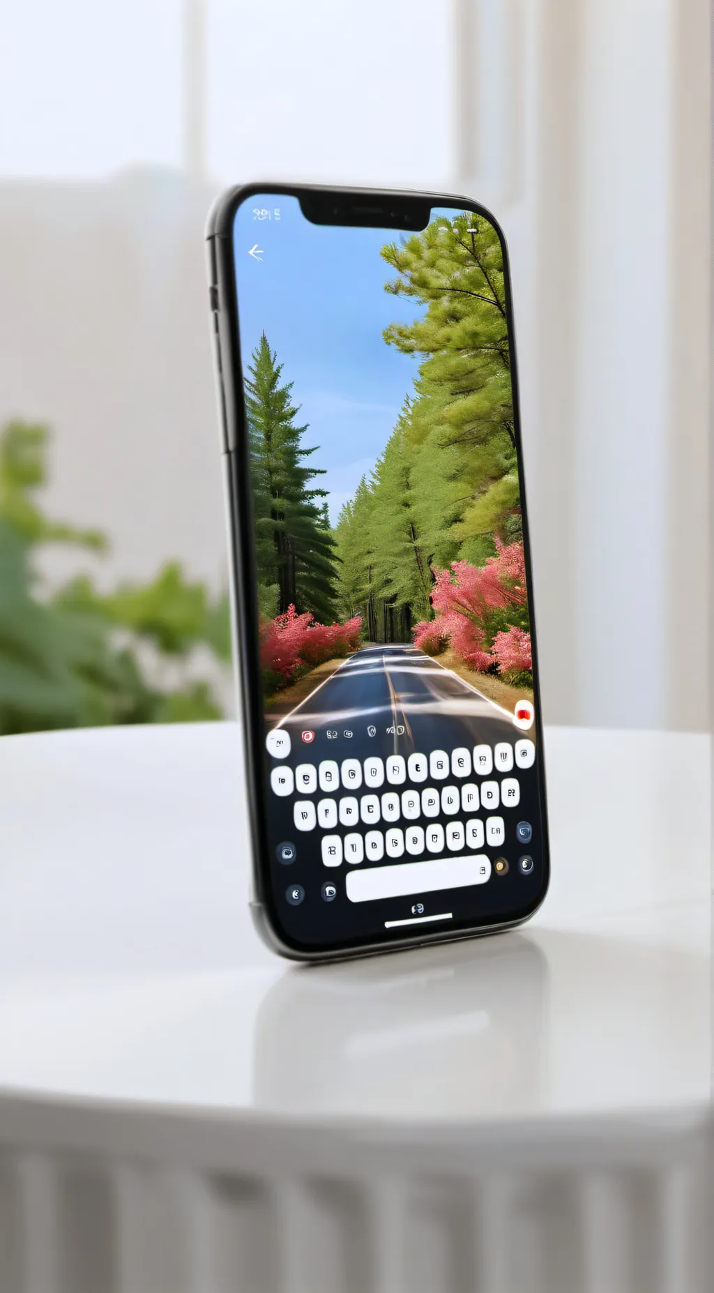 ai character: An phone background