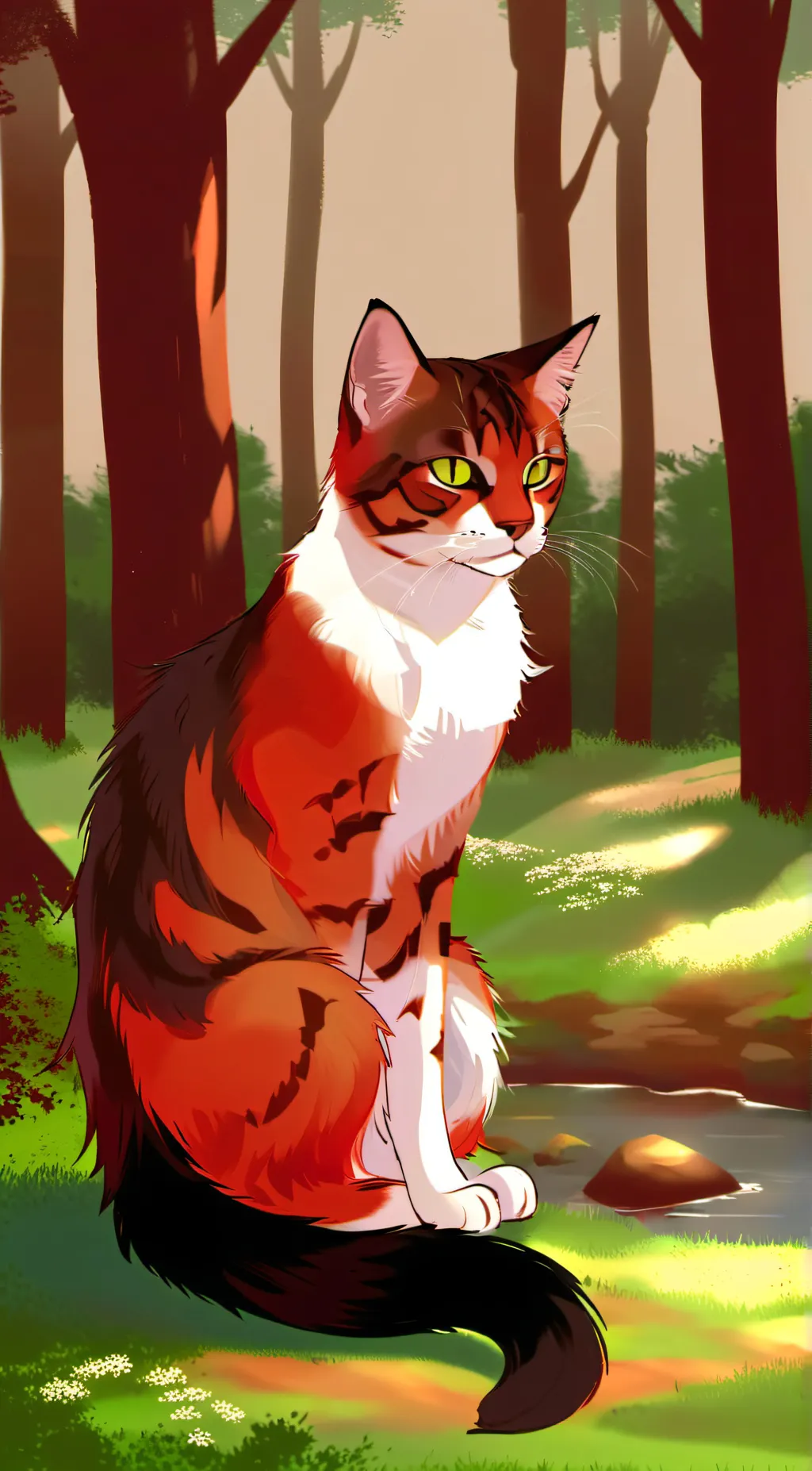 ai character: Mapleshade background