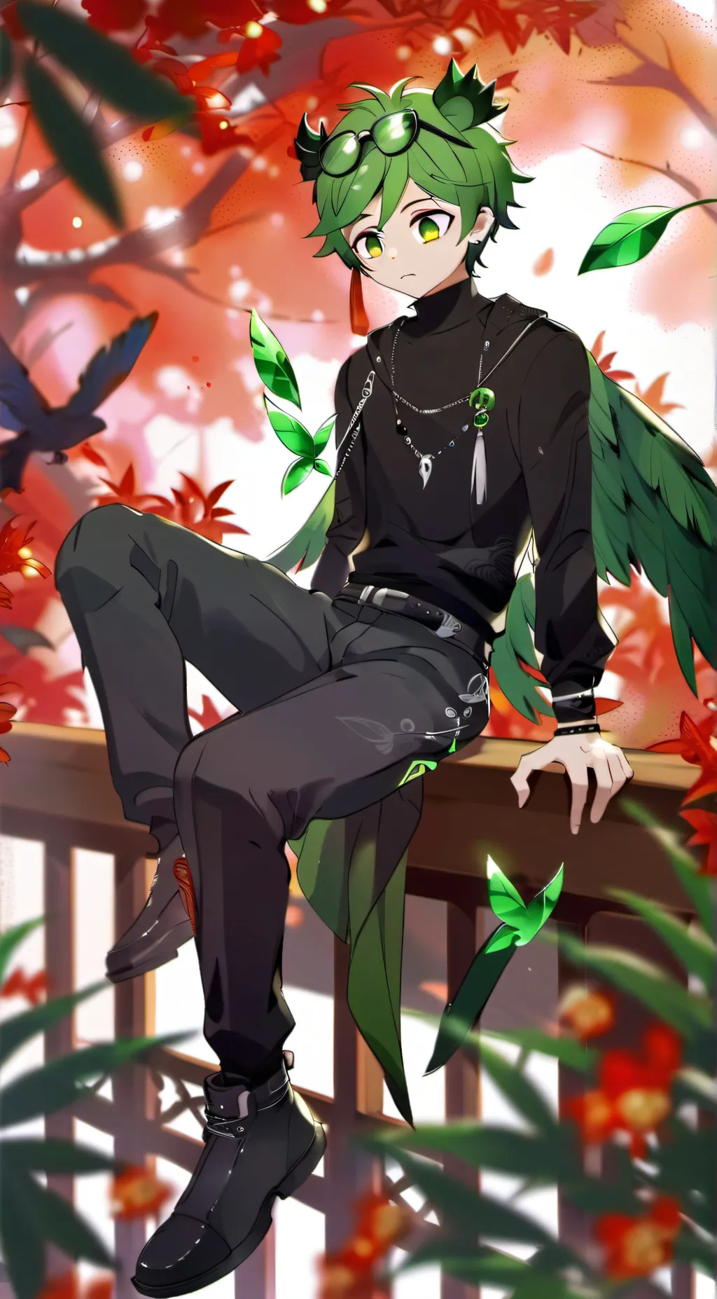 ai character: Emerald Emre background