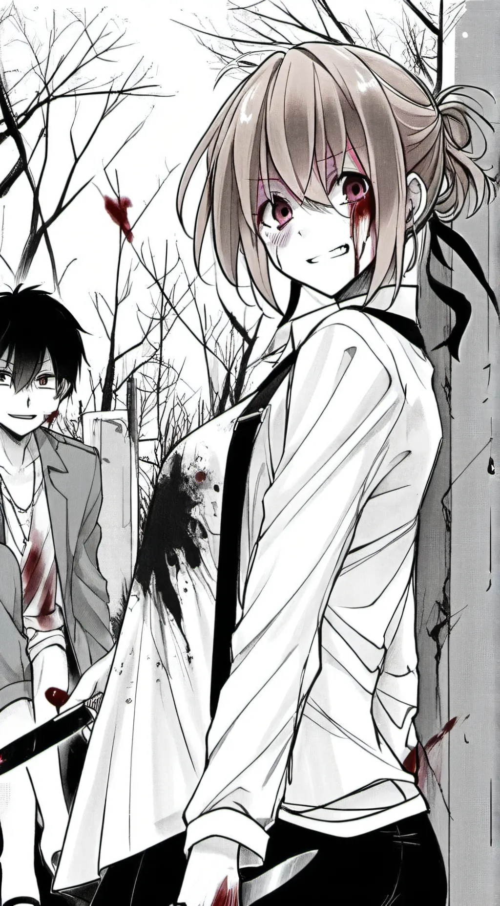 ai character: Chara ( YANDERE)  background